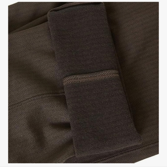 NWT Mondetta Women's Herringbone Straight Leg Pants Brown M S winter fall - Picture 3 of 7